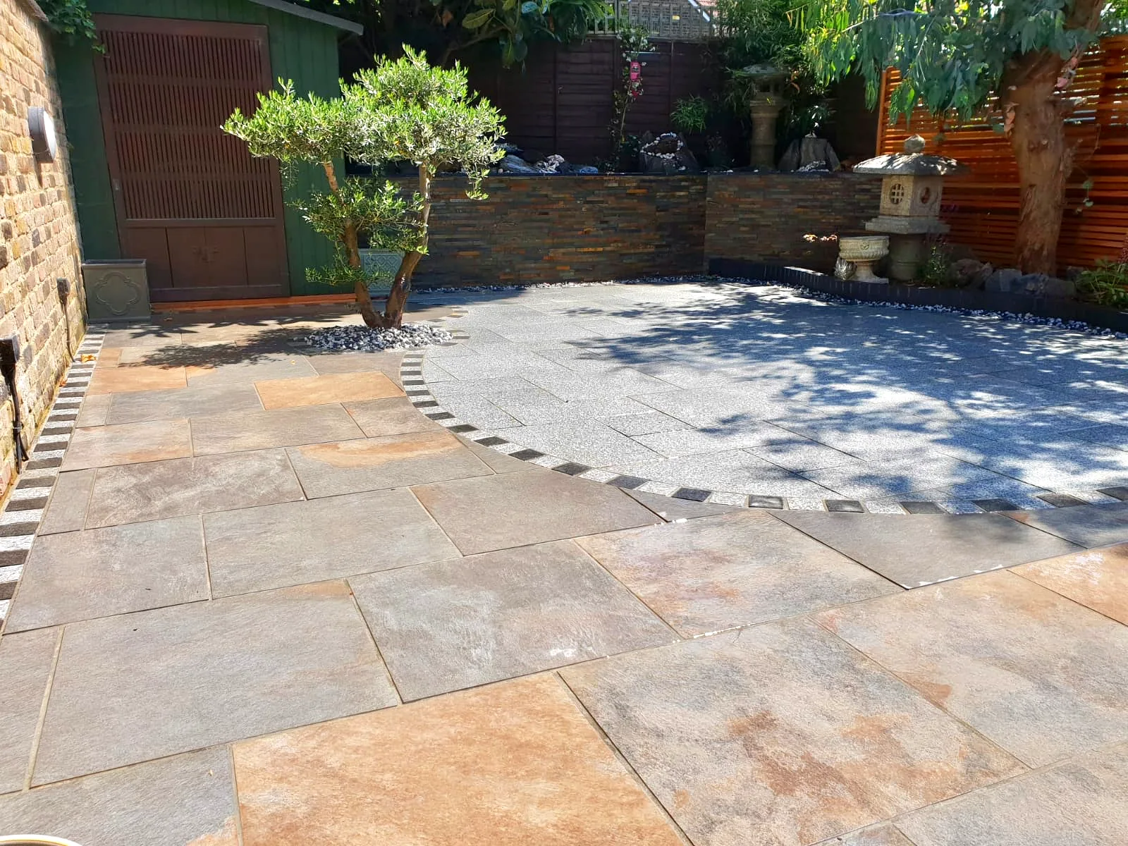 Marshalls granite patio